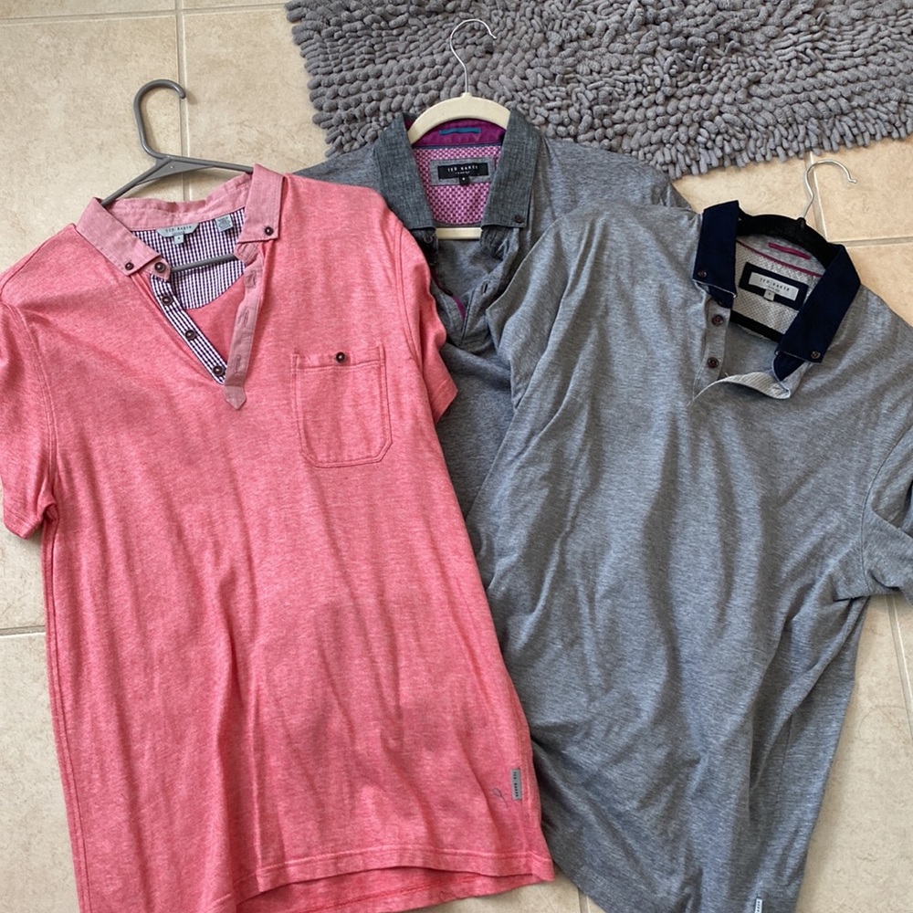 Men’s Ted Baker polo shirt bundle